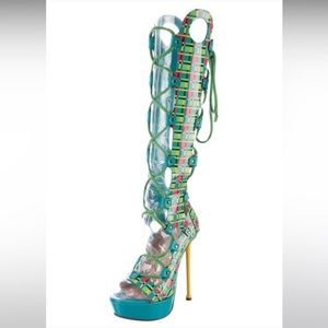 Versace Vintage (Resort 2011) Gladiator Sandal - Size 37